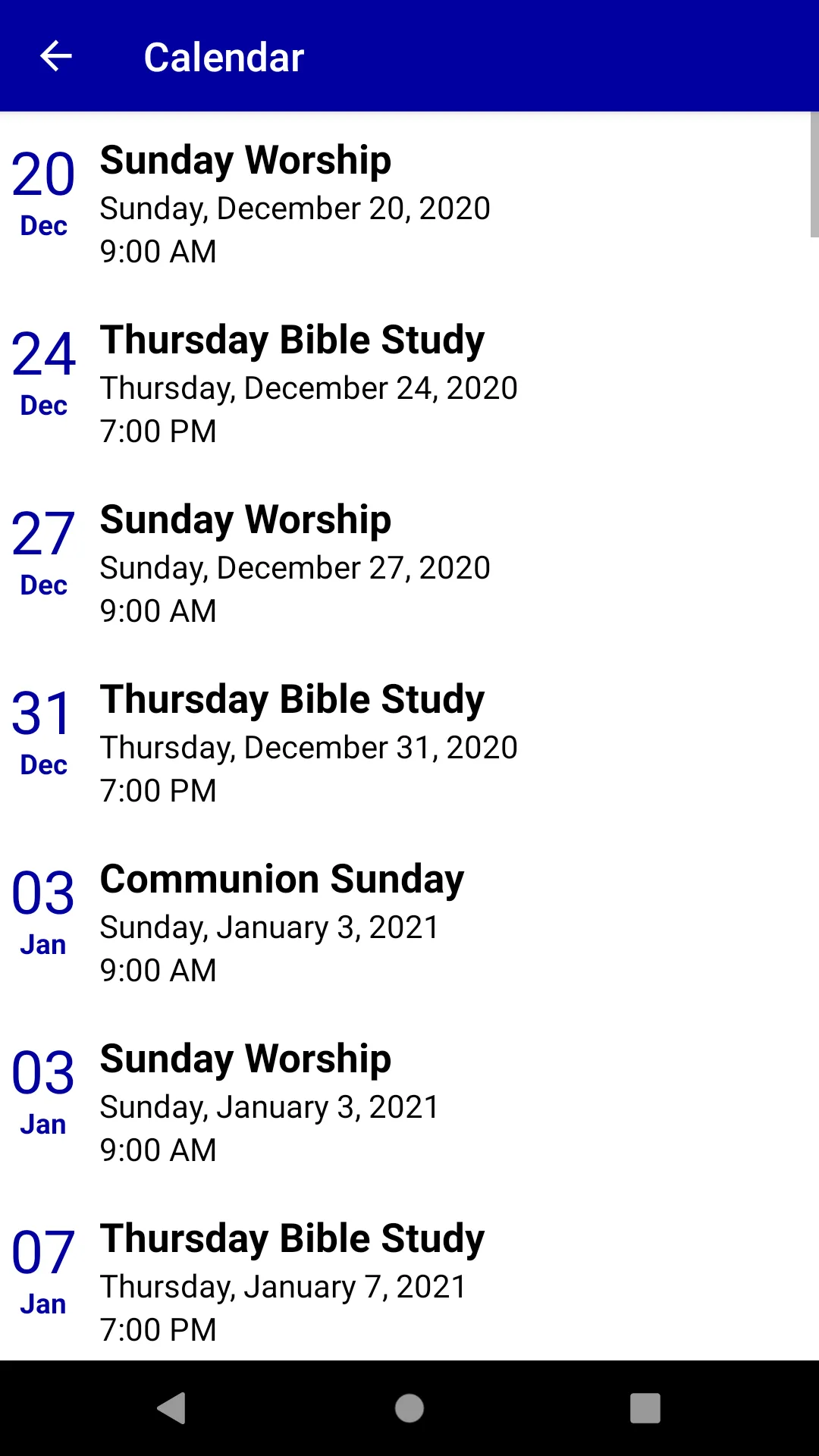 The Message Church | Indus Appstore | Screenshot