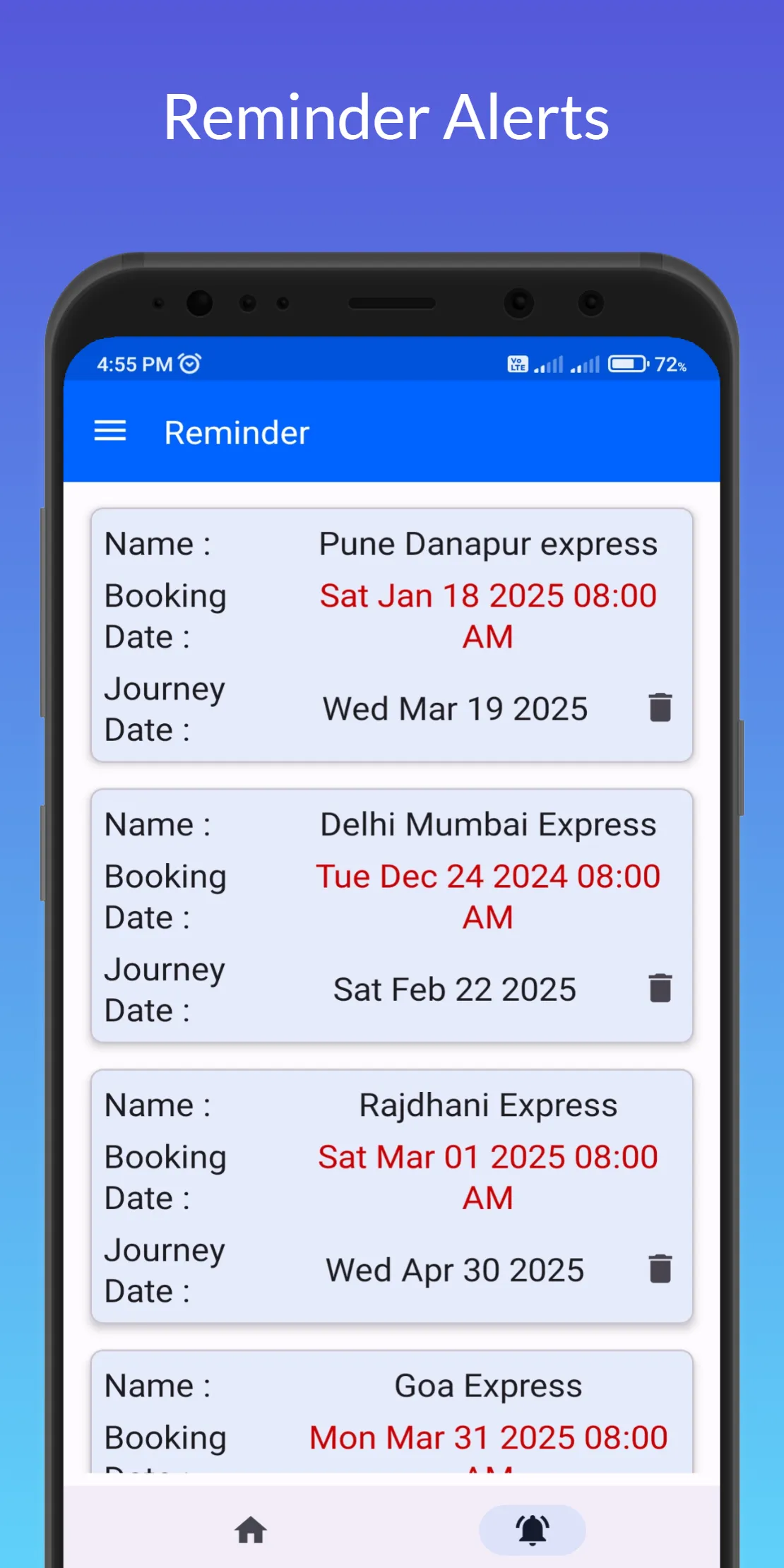 Train Advance Booking Date Cal | Indus Appstore | Screenshot