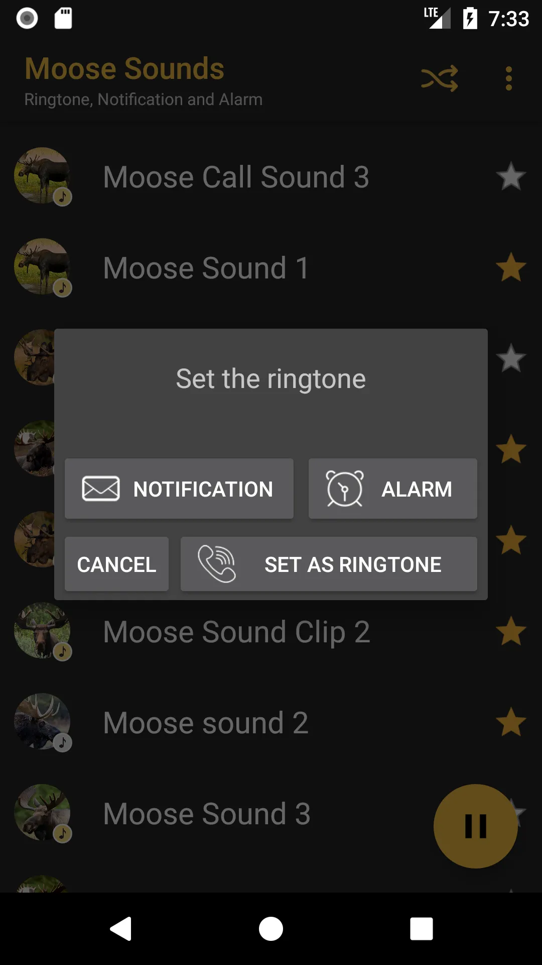 Moose Sounds | Indus Appstore | Screenshot