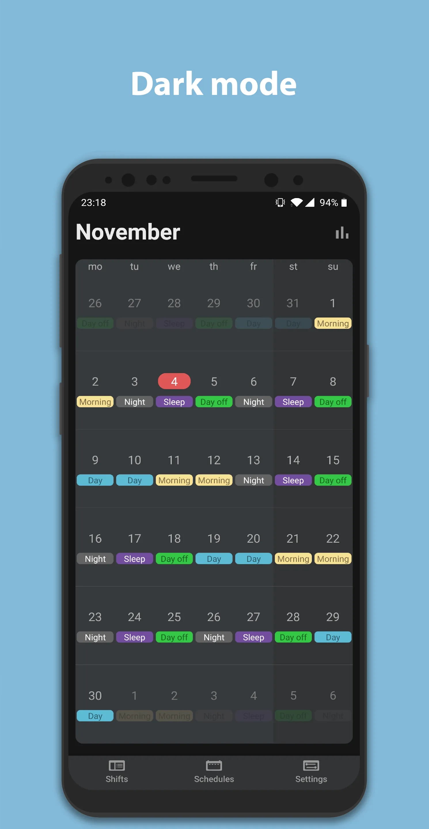 Simple Shift - work schedule | Indus Appstore | Screenshot