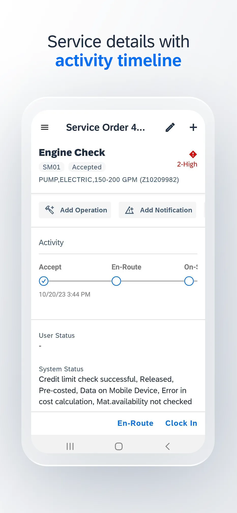 SAP Service and Asset Manager | Indus Appstore | Screenshot