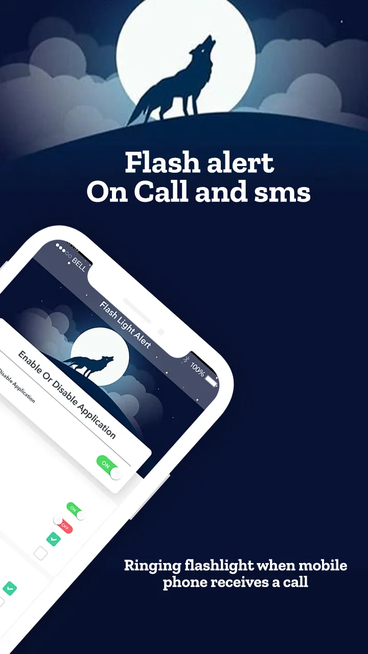 Flash on Call - Flashlight | Indus Appstore | Screenshot