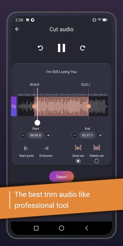 Music editor, Voice modifier | Indus Appstore | Screenshot