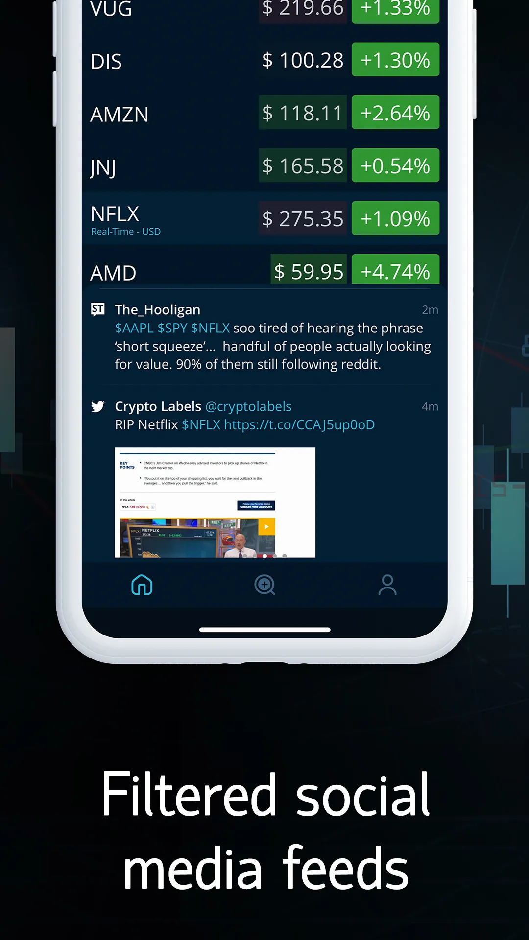 LiveQuote Stock Market Tracker | Indus Appstore | Screenshot