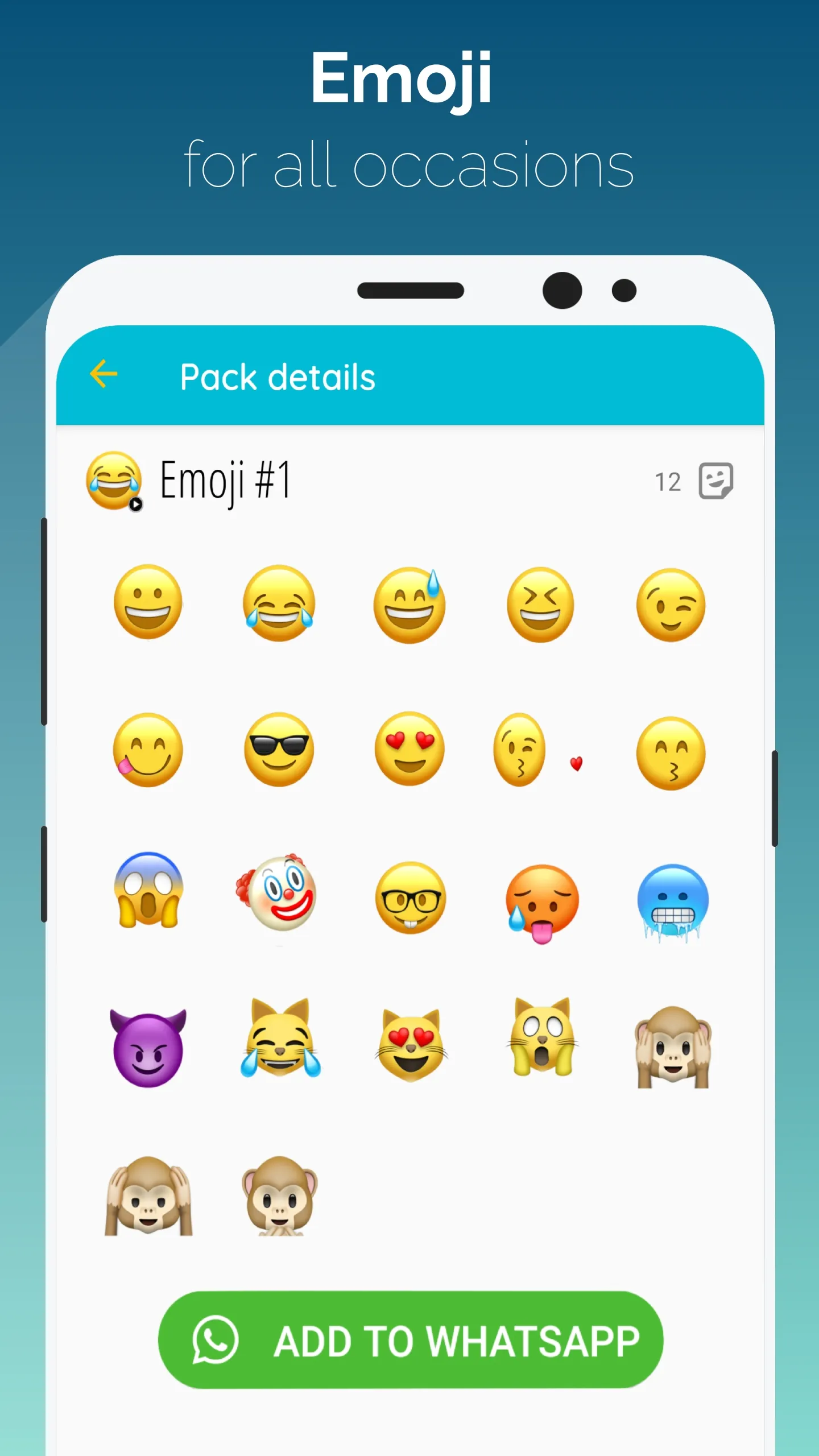 Animated Emoji - WAStickerApps | Indus Appstore | Screenshot