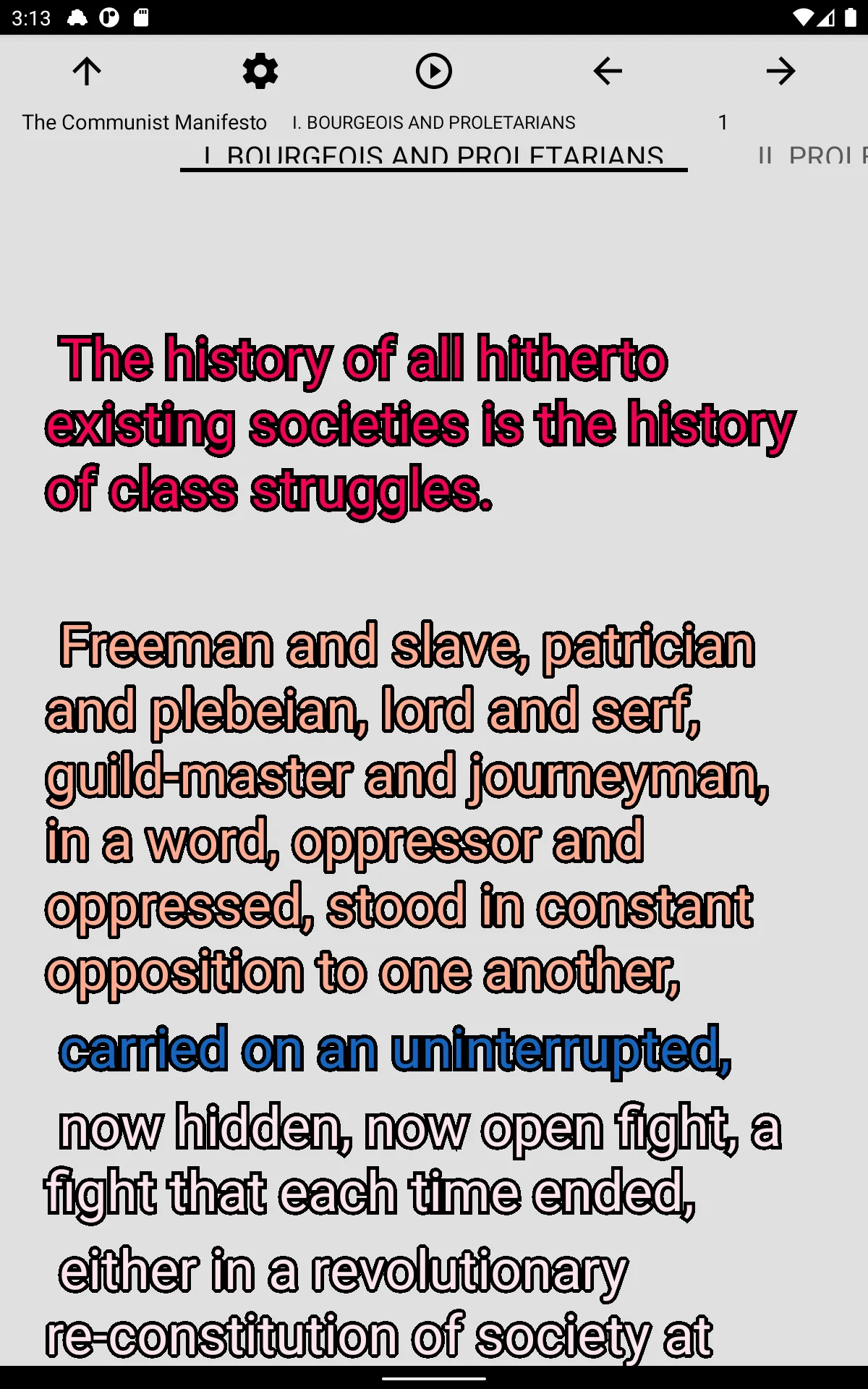 Book, The Communist Manifesto | Indus Appstore | Screenshot