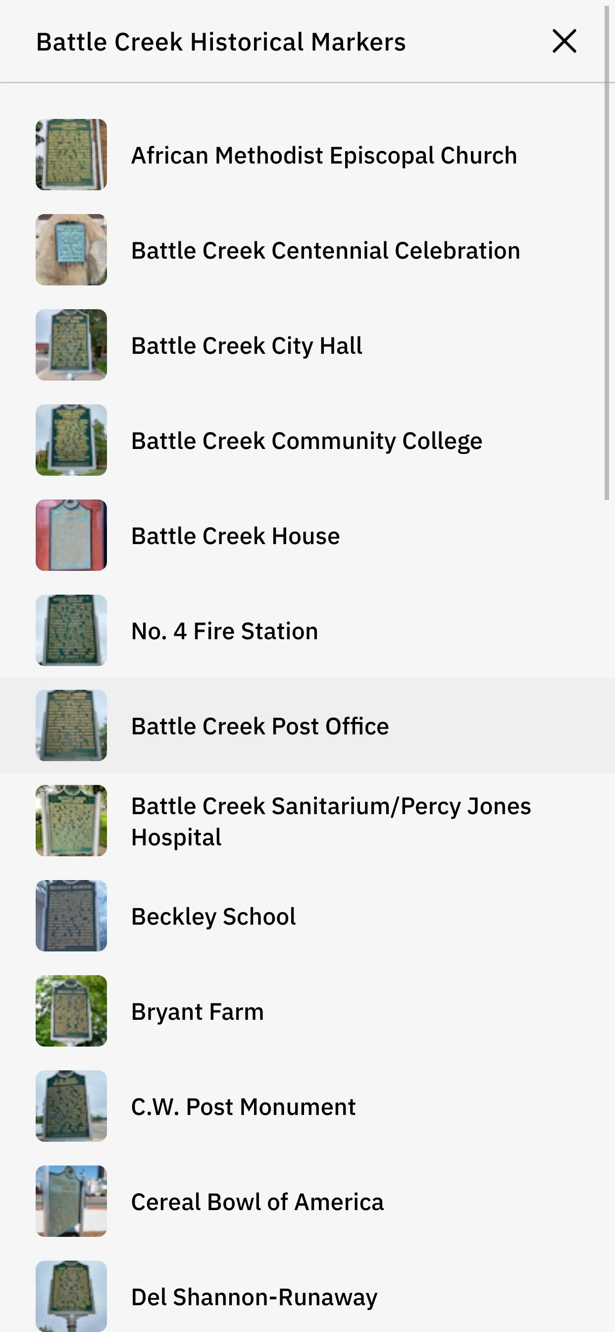 Tours of Battle Creek | Indus Appstore | Screenshot