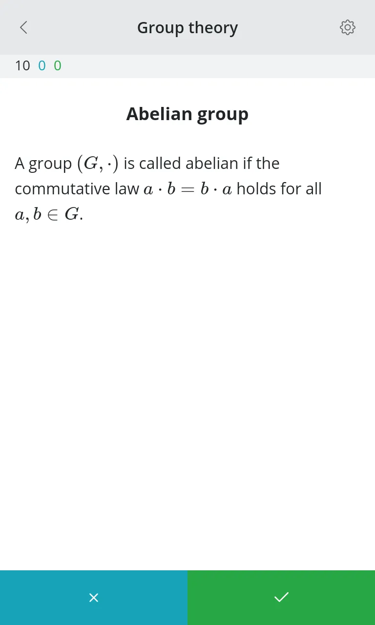 TeXEditor LaTeX Math Flashcard | Indus Appstore | Screenshot