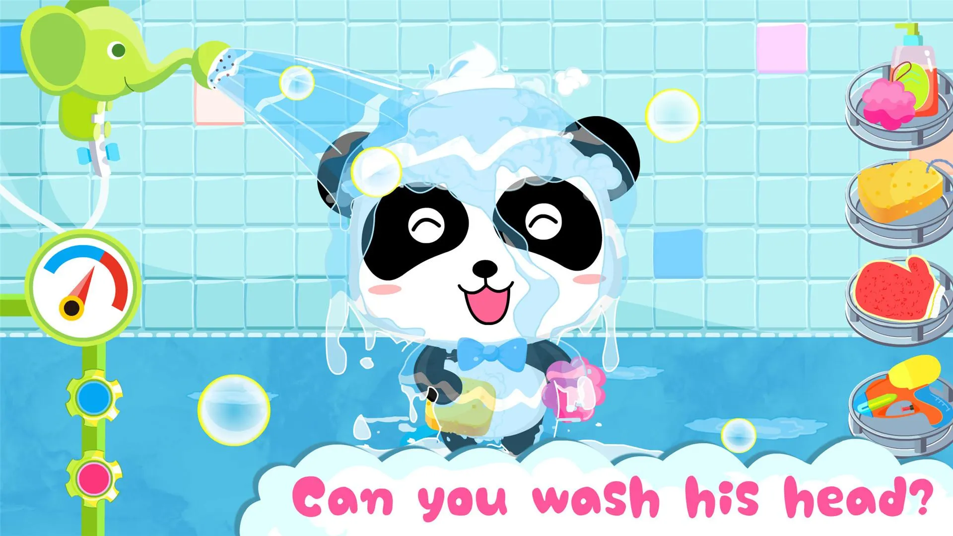 Baby Panda's Bath Time | Indus Appstore | Screenshot