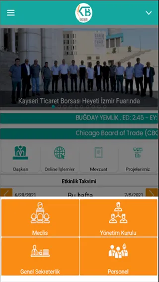 Kayseri Ticaret Borsası | Indus Appstore | Screenshot