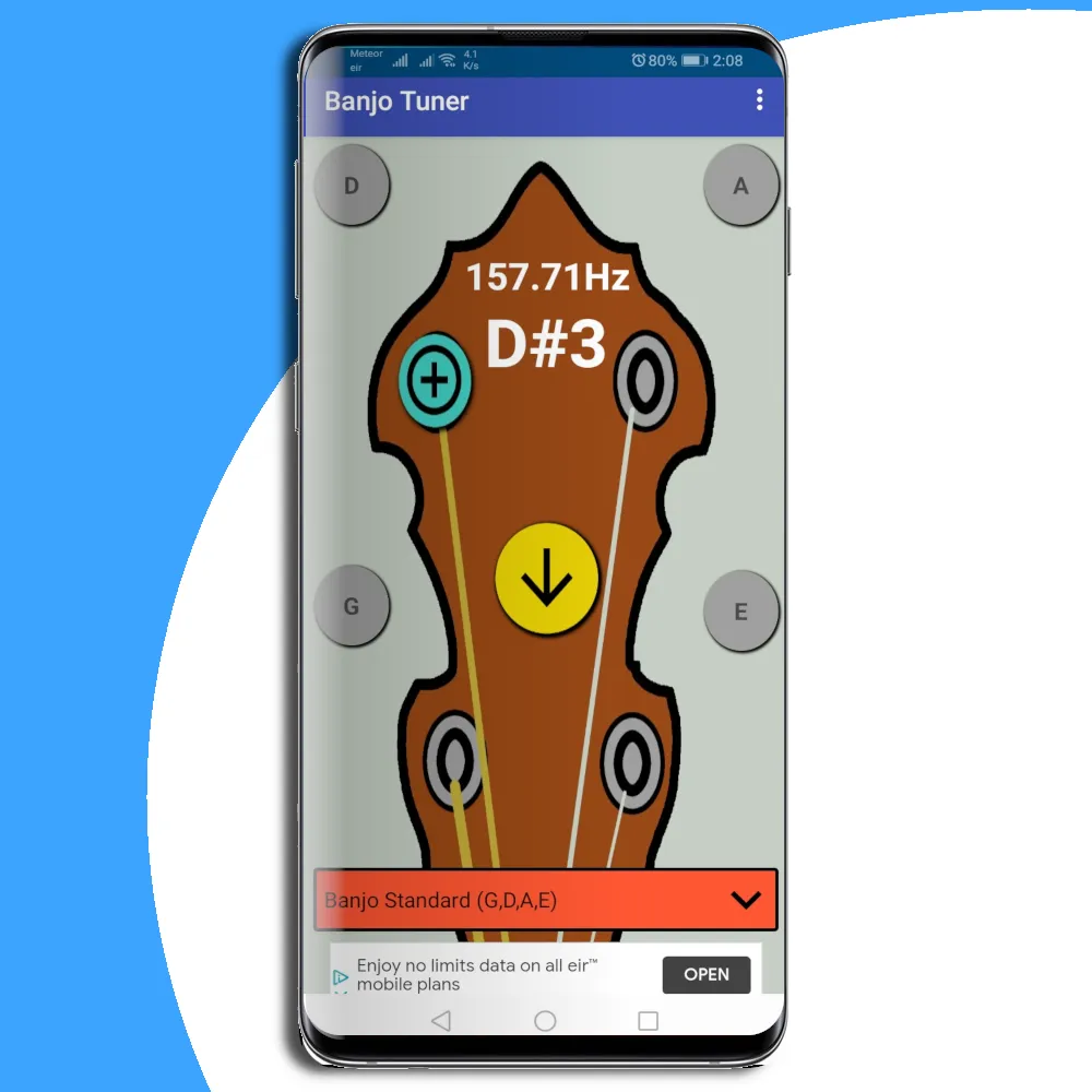 Tenor Banjo Tuner | Indus Appstore | Screenshot