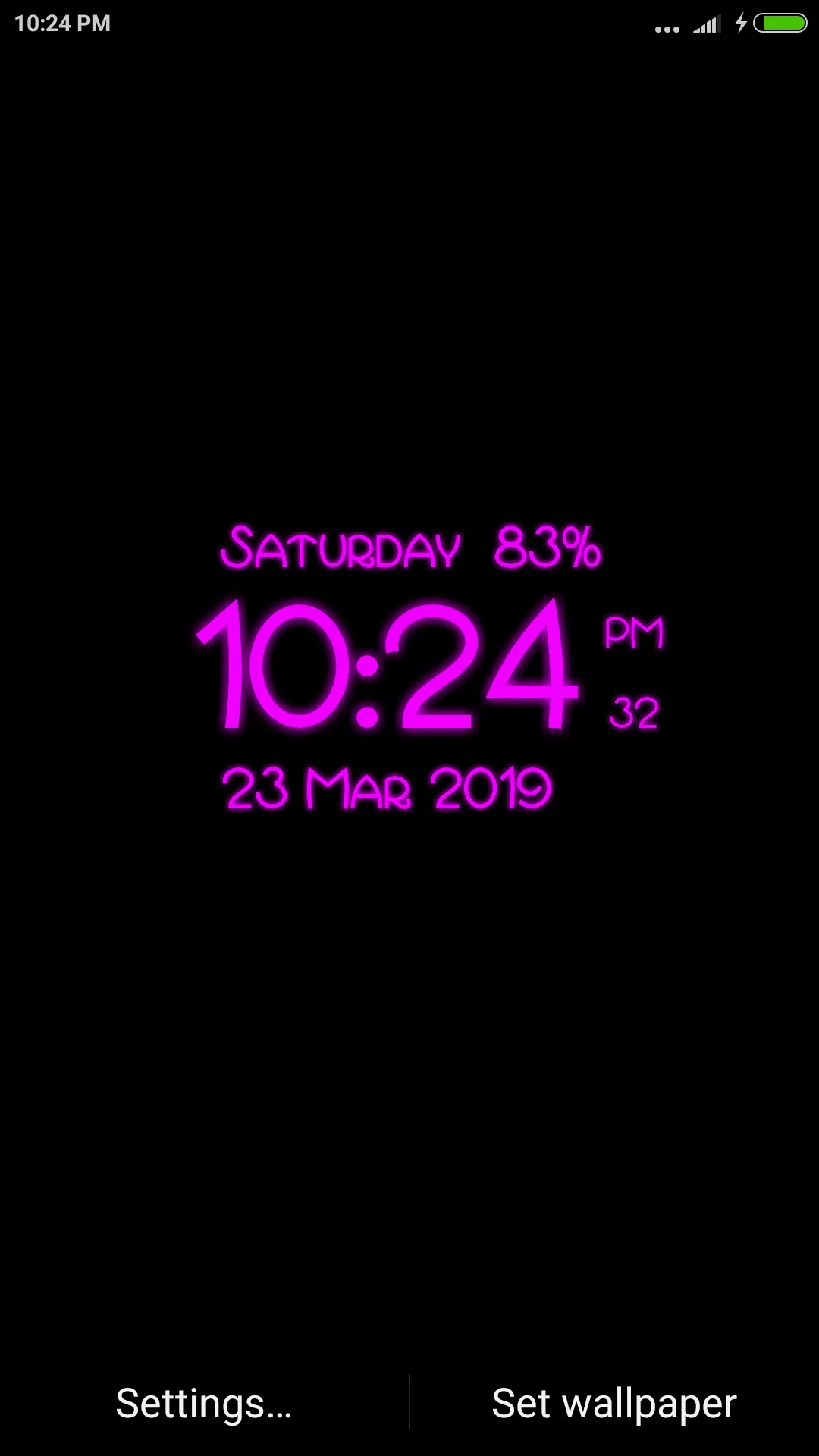 Digital Clock | Indus Appstore | Screenshot