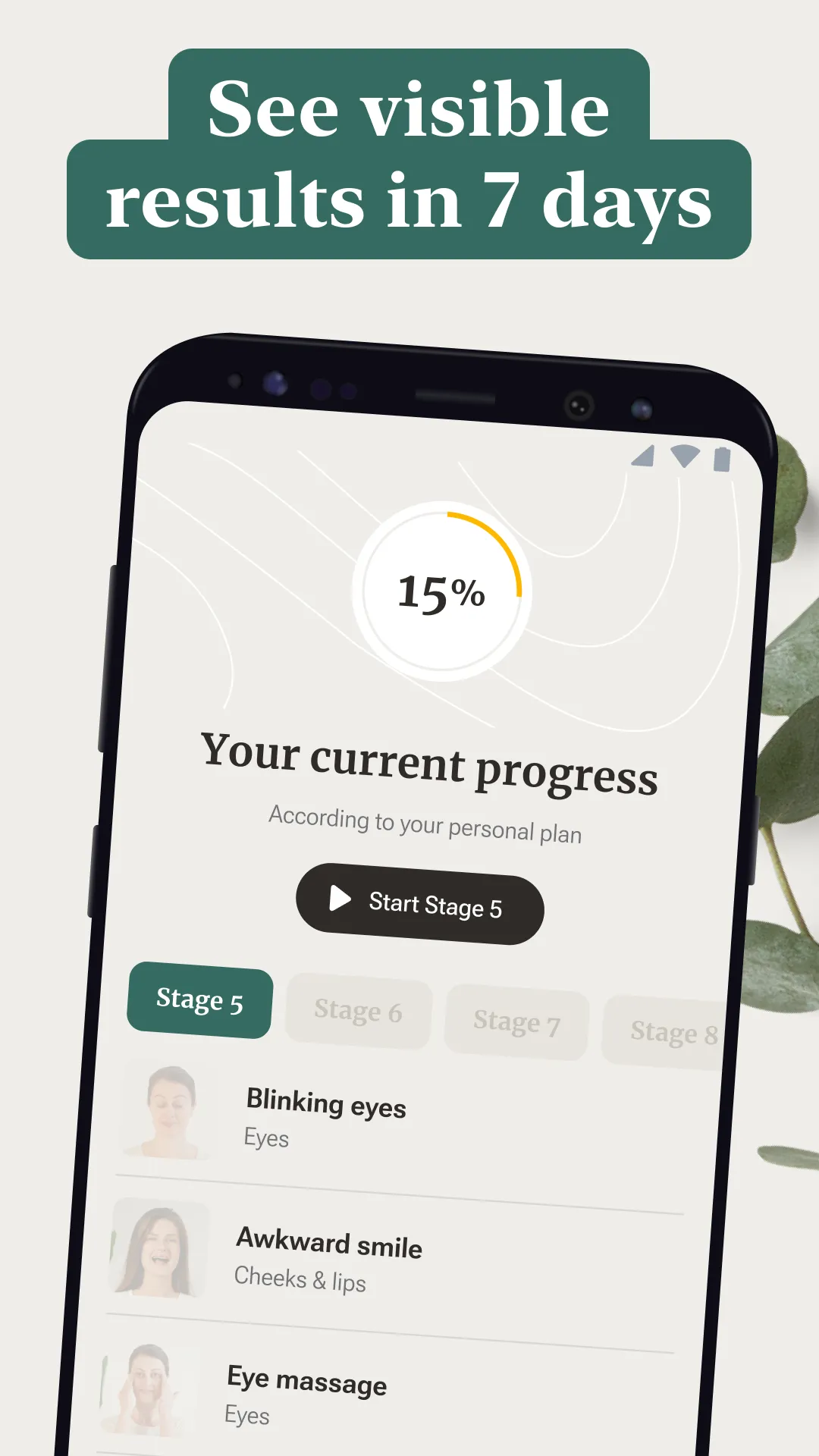Mimika – Face Yoga exercises | Indus Appstore | Screenshot