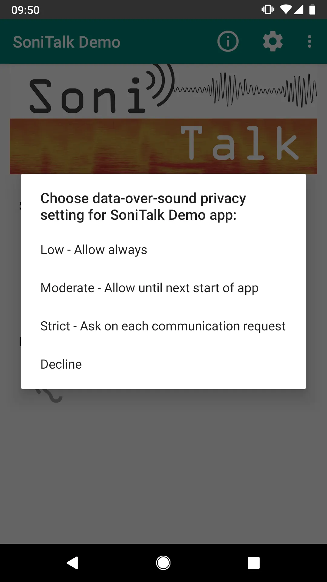 SoniTalk | Indus Appstore | Screenshot