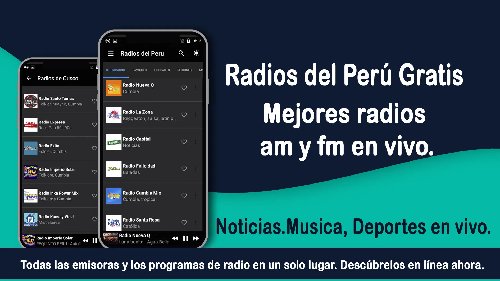 Radios del Peru | Indus Appstore | Screenshot