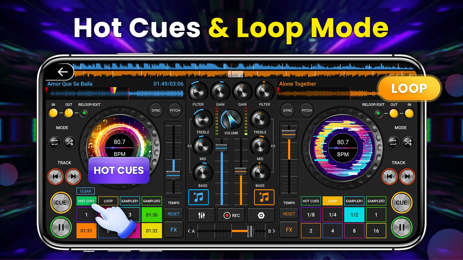 DJ Music Mixer - 3D DJ Player | Indus Appstore | Screenshot