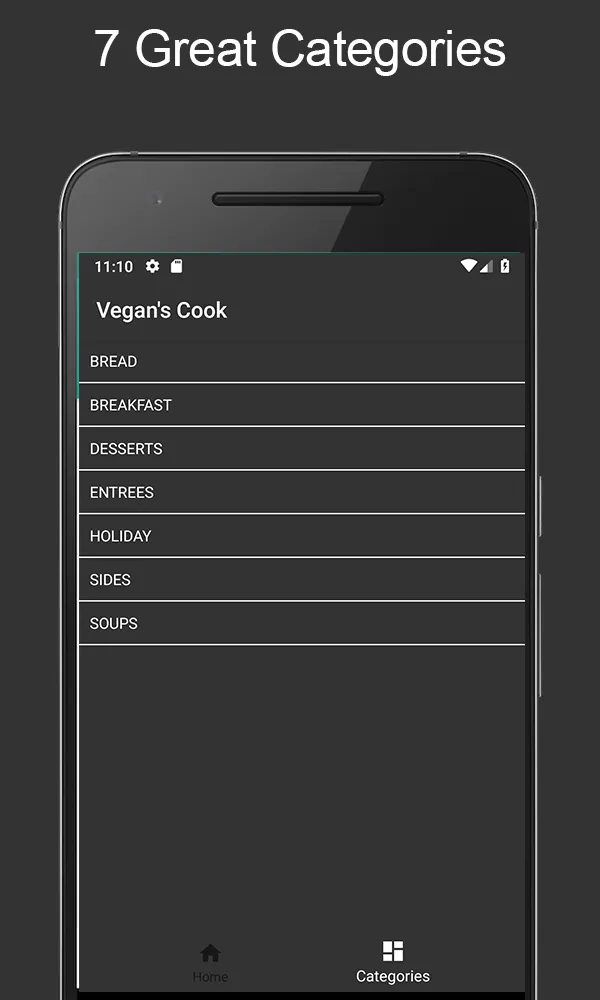 Vegan's Cook - 750+ Vegan Reci | Indus Appstore | Screenshot