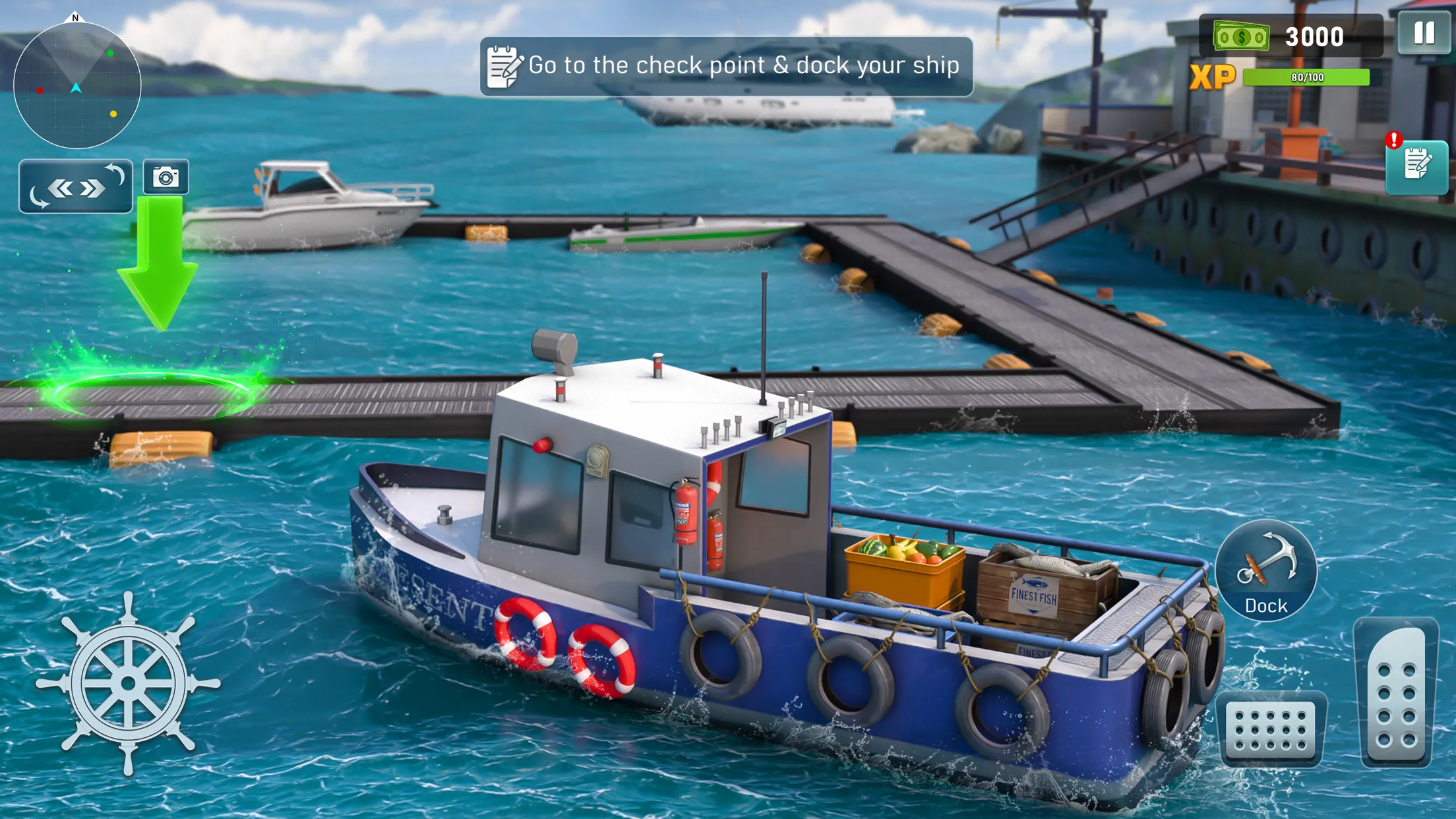 Ship Simulator - Fishing Games | Indus Appstore | Screenshot