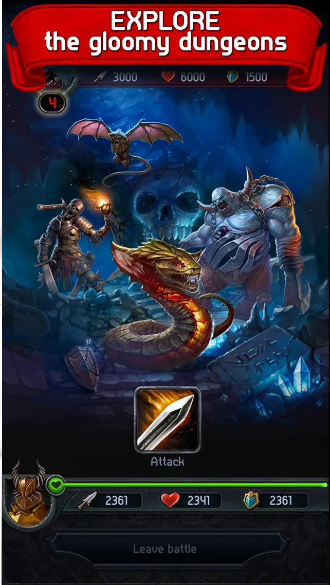 Godlands RPG - Fight for Thron | Indus Appstore | Screenshot