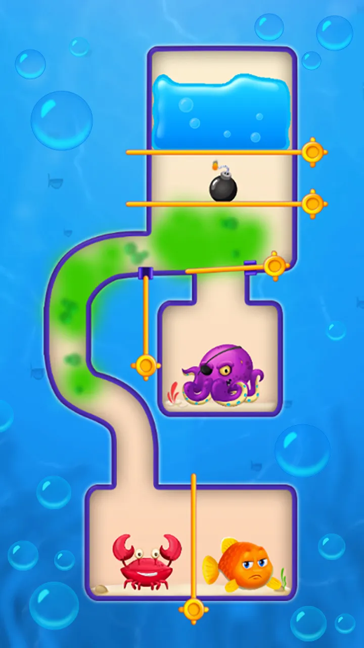 Save the Fish: Pull The Pin | Indus Appstore | Screenshot