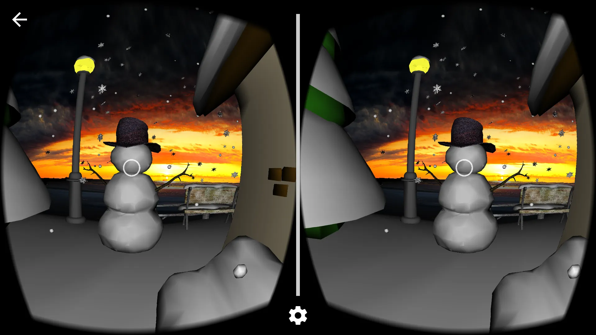 Snowfall VR - Cardboard | Indus Appstore | Screenshot