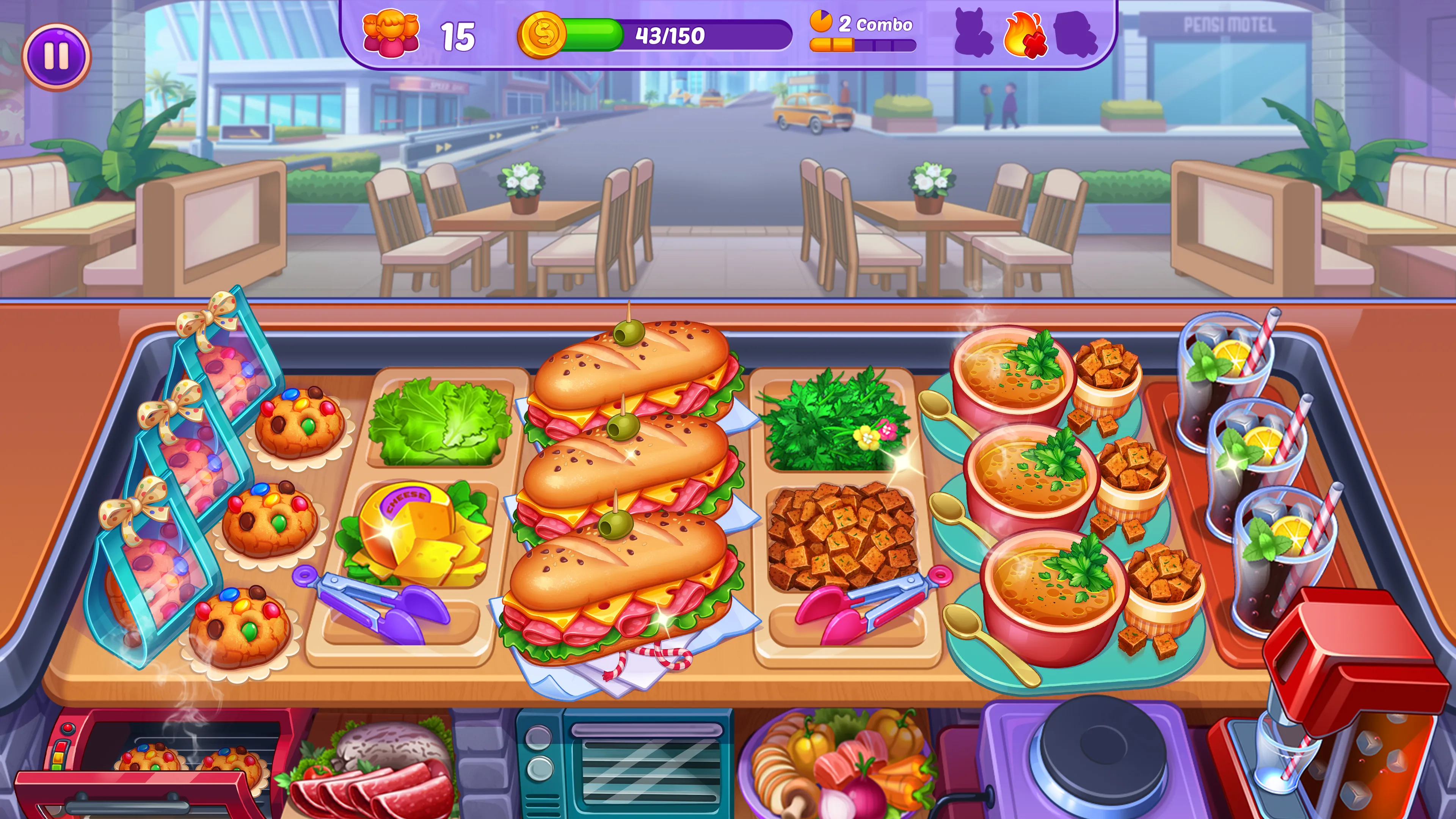 Cooking Crush - Cooking Game | Indus Appstore | Screenshot