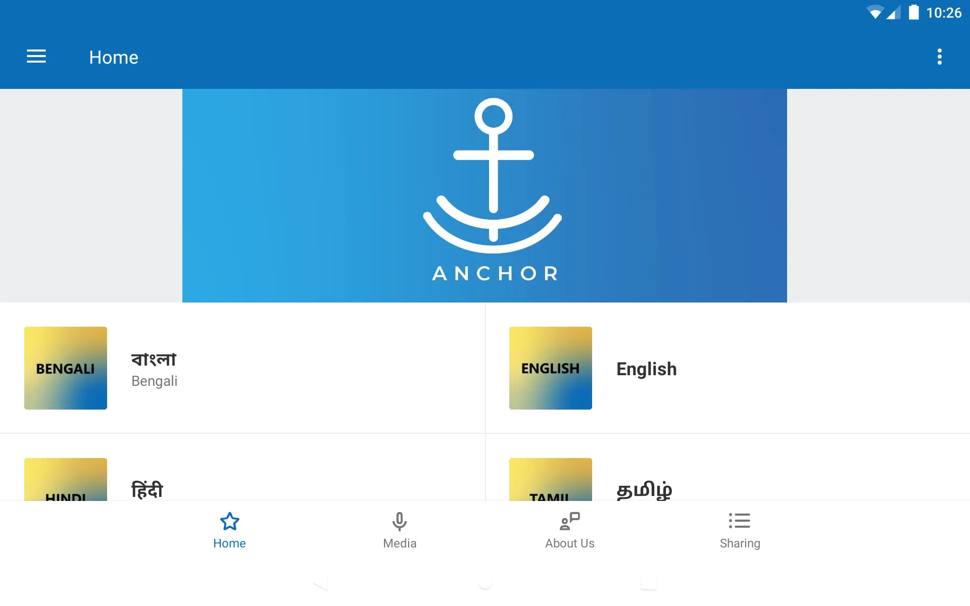 Anchor Network | Indus Appstore | Screenshot