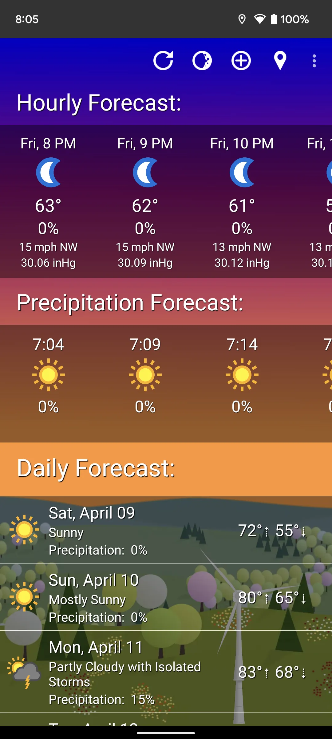 What The Forecast | Indus Appstore | Screenshot