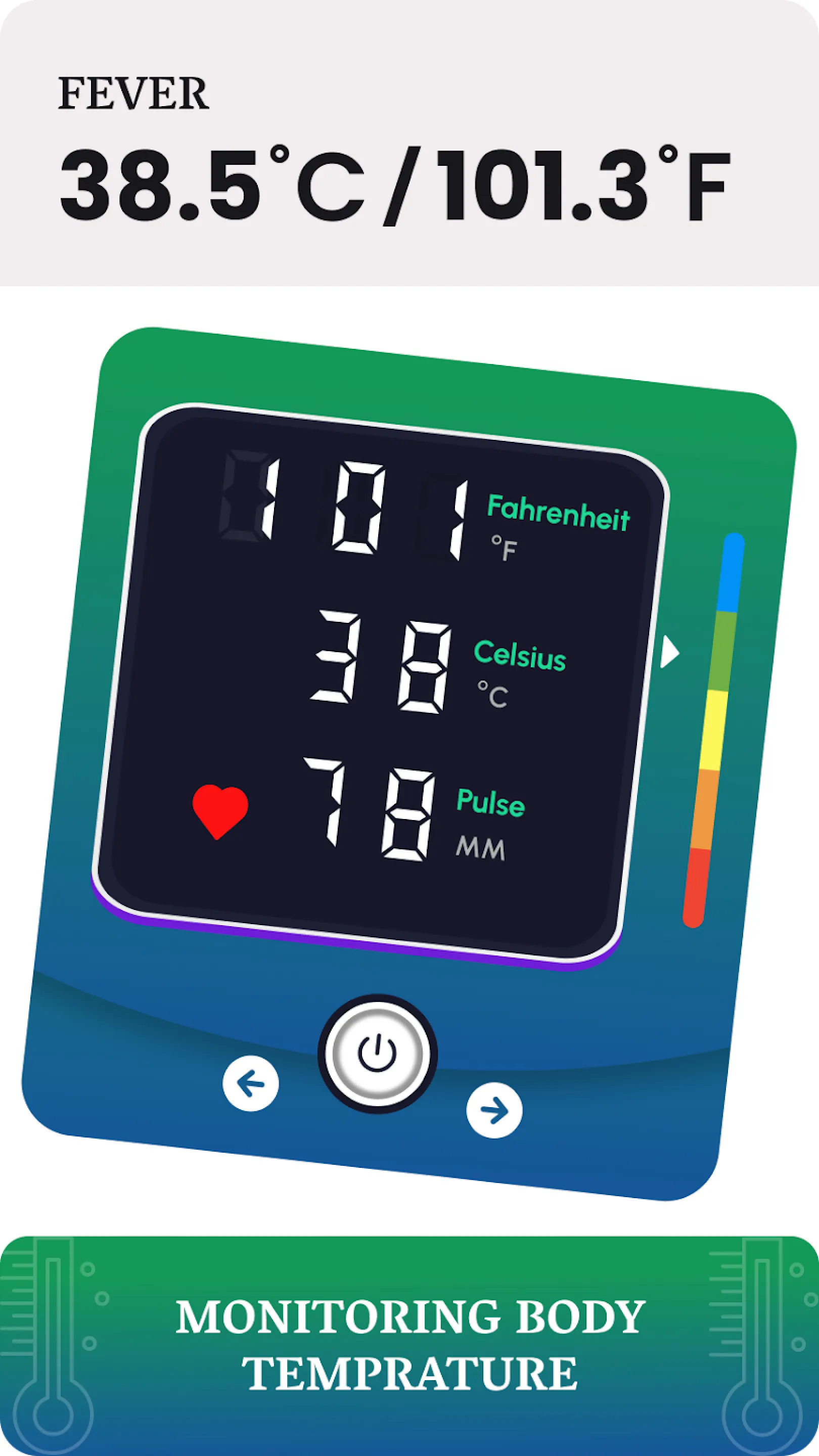 Body Temperature Fever Tracker | Indus Appstore | Screenshot