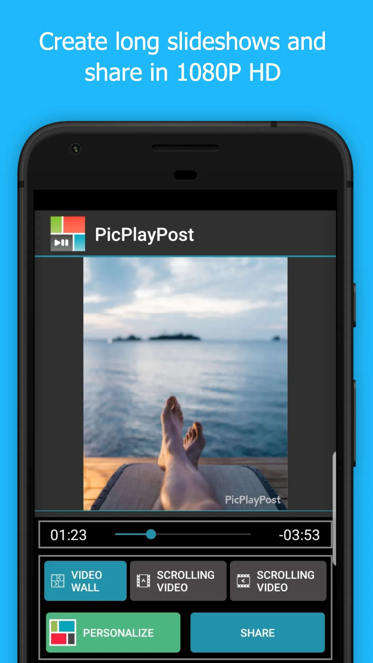 PicPlayPost Collage, Slideshow | Indus Appstore | Screenshot