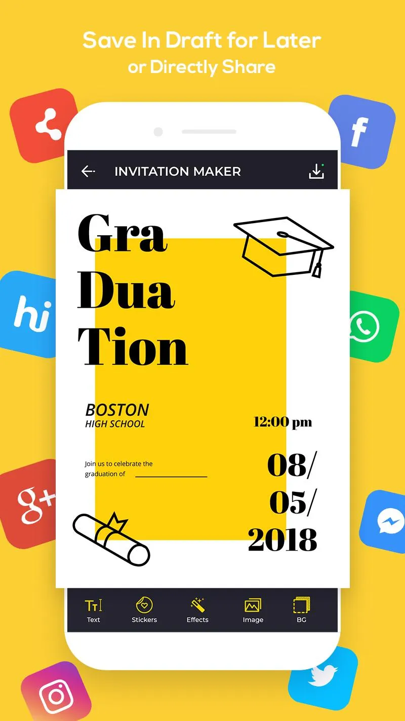 Invitation Maker, Ecards Maker | Indus Appstore | Screenshot