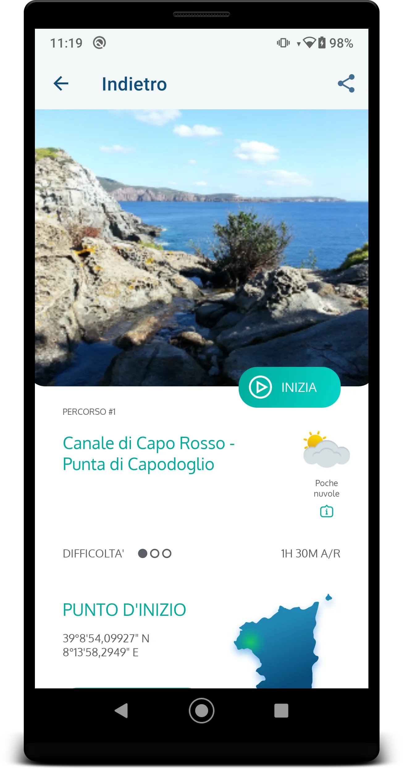 Trekking San Pietro | Indus Appstore | Screenshot