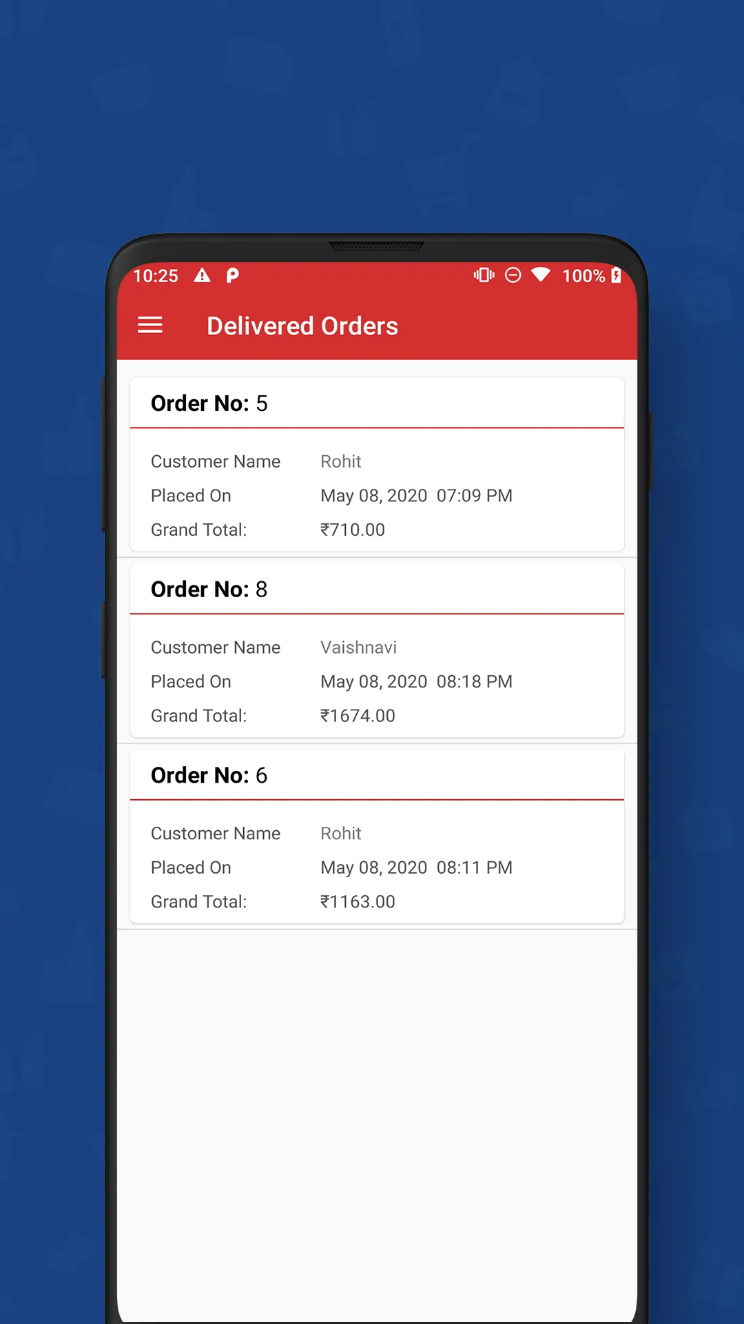 Amartex Delivery Partner | Indus Appstore | Screenshot