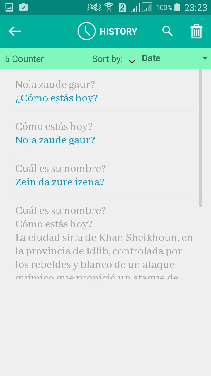 Basque Spanish Translator | Indus Appstore | Screenshot