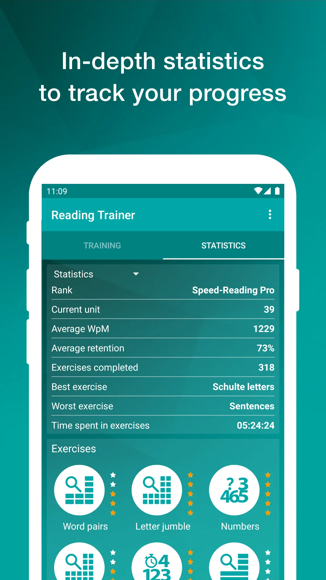 Reading Trainer | Indus Appstore | Screenshot