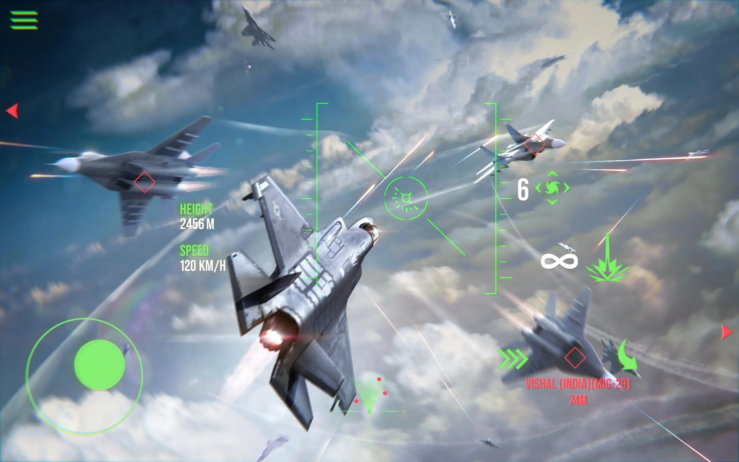 Modern Warplanes: PvP Warfare | Indus Appstore | Screenshot