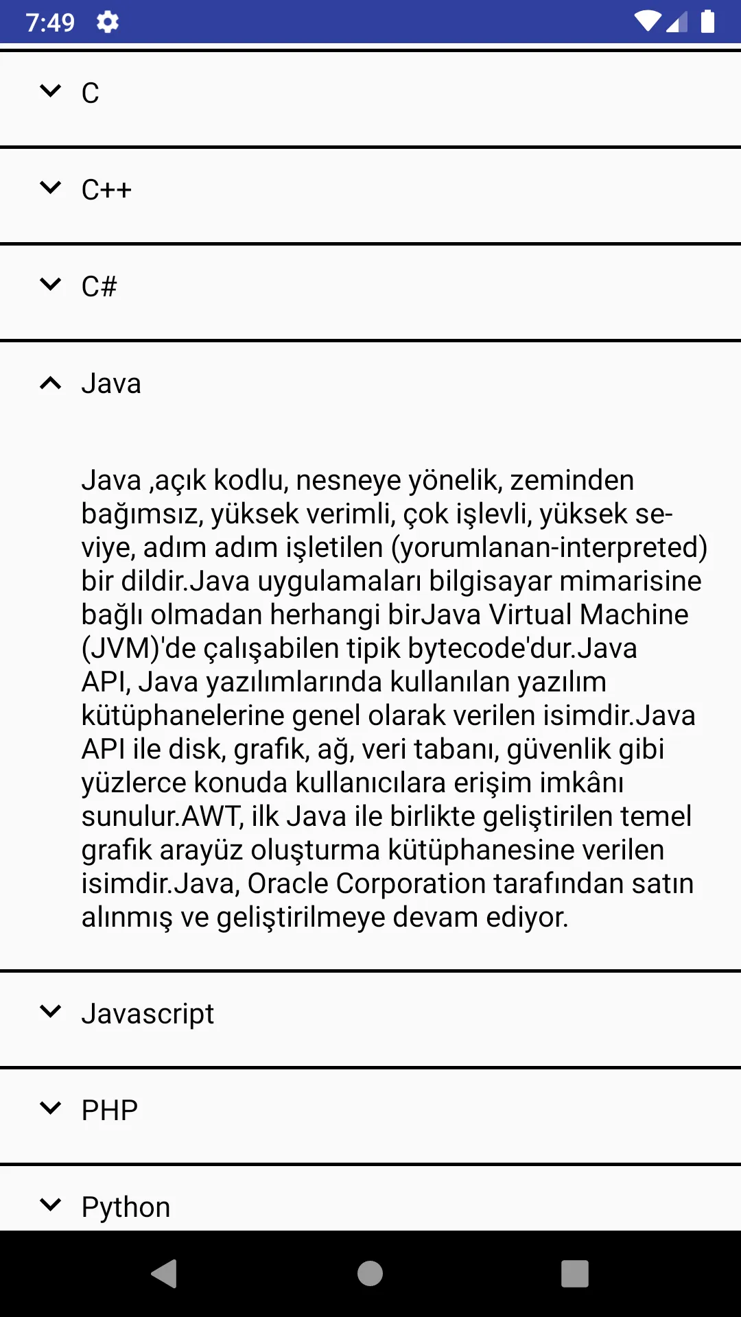 Programming Languages | Indus Appstore | Screenshot