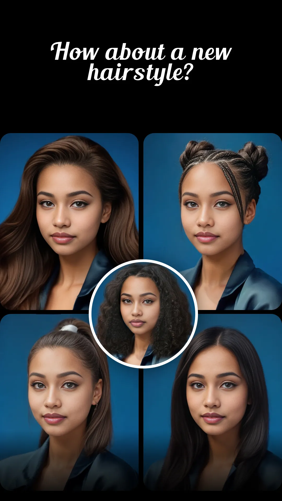 Prookie: Hair Style Face Shape | Indus Appstore | Screenshot