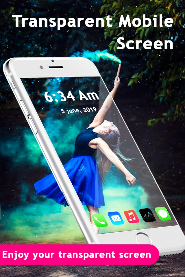 Transparent  Live Wallpaper | Indus Appstore | Screenshot