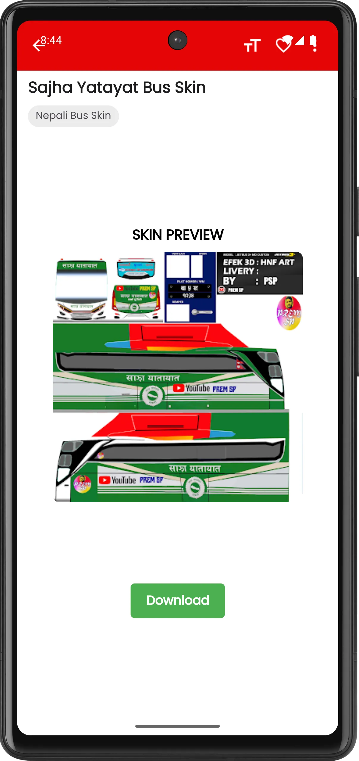 Bus Simulator All Skins/Map | Indus Appstore | Screenshot