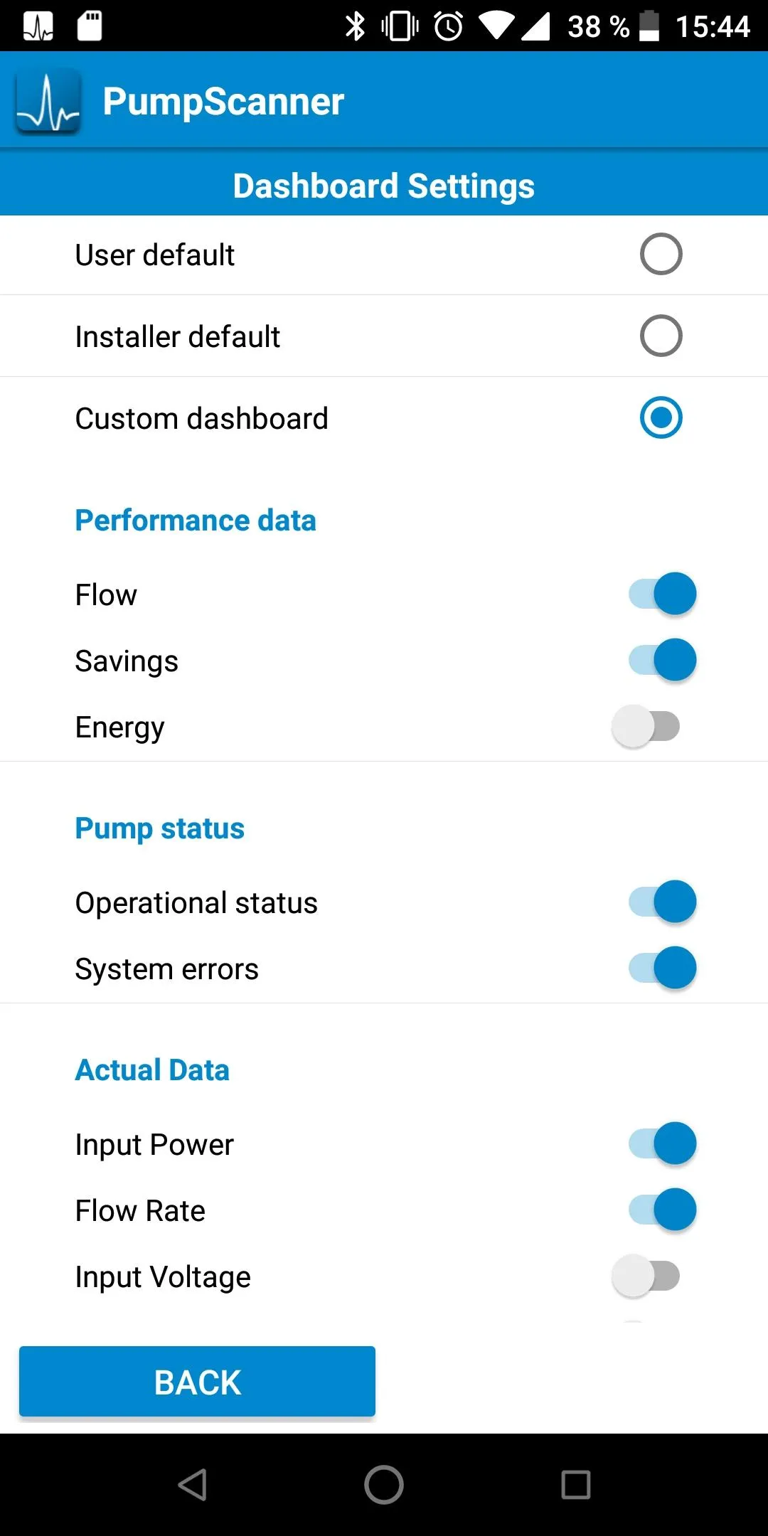 LORENTZ PumpScanner | Indus Appstore | Screenshot