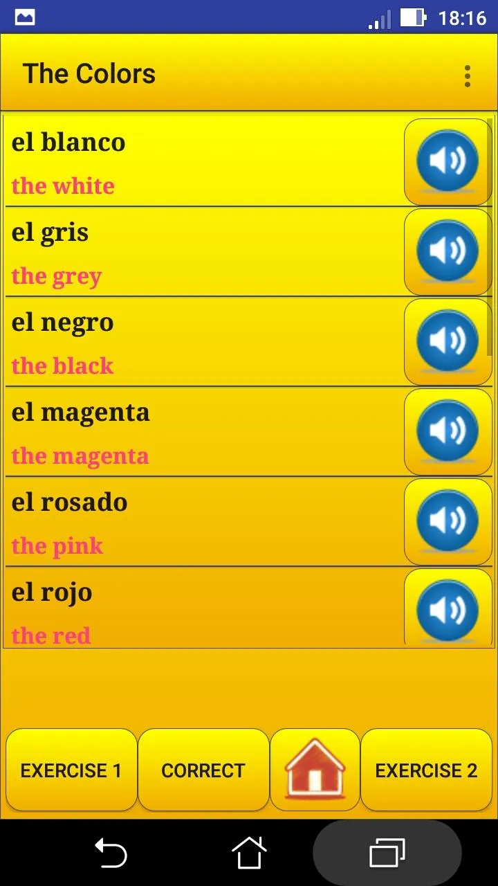 Learning Spanish language (les | Indus Appstore | Screenshot