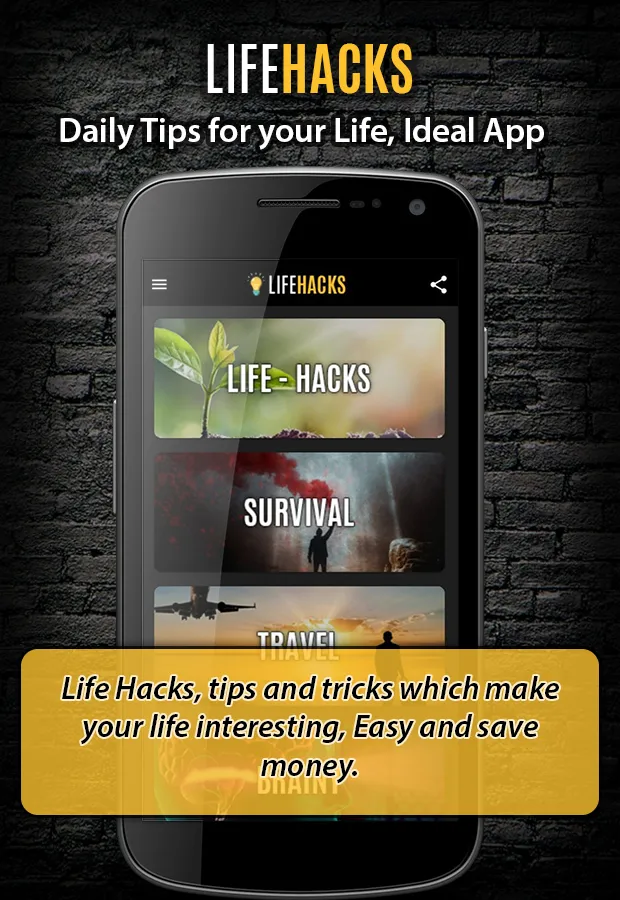 Life Hacks, Real Life Facts | Indus Appstore | Screenshot