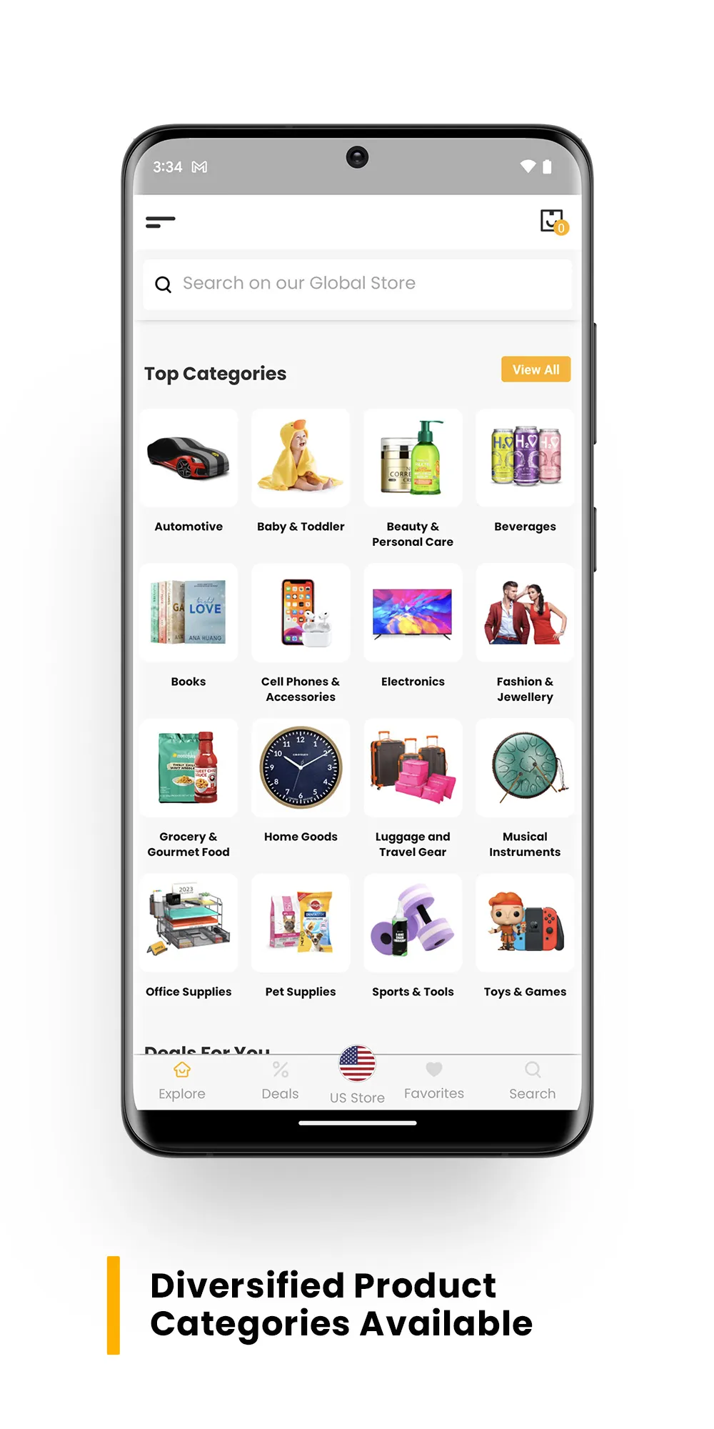 Ubuy Global Shopping App India | Indus Appstore | Screenshot