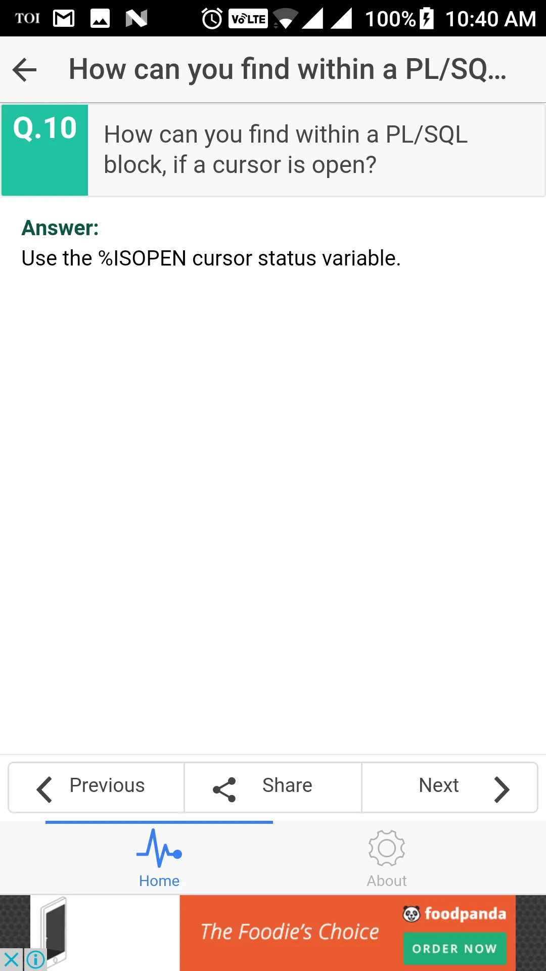 SQL/DB Interview Questions | Indus Appstore | Screenshot