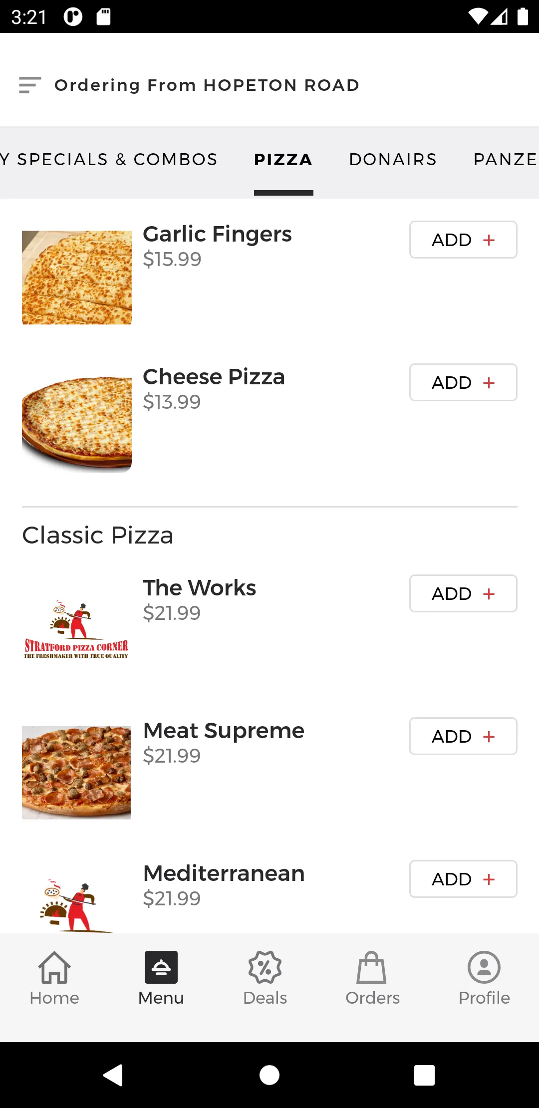 STRATFORD PIZZA CORNER | Indus Appstore | Screenshot