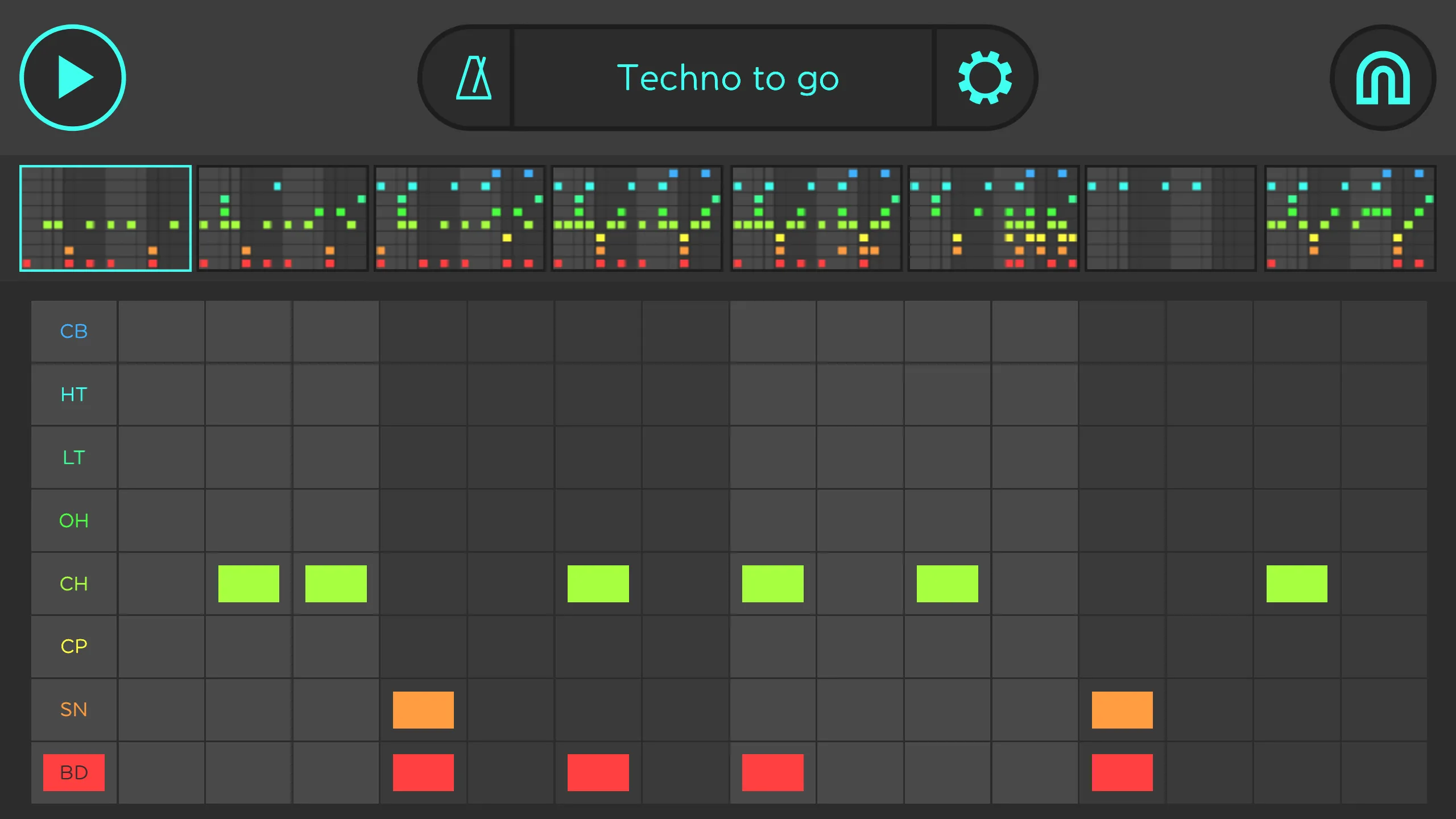 SNAP - Drum Machine by Reactab | Indus Appstore | Screenshot