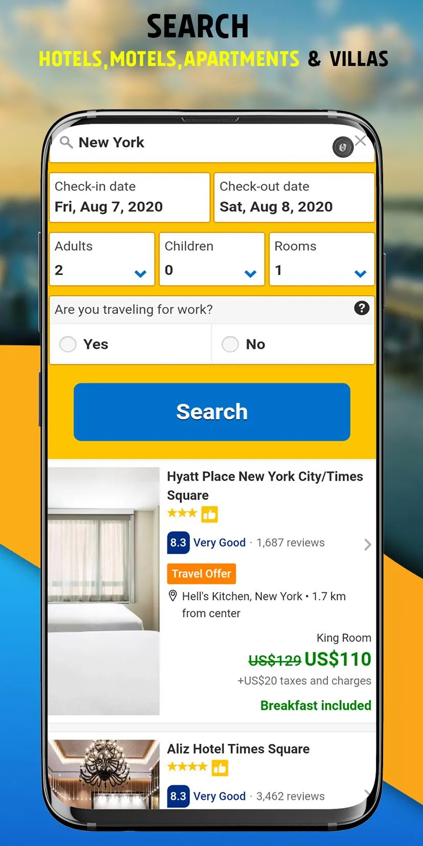 Last Minute Hotels & Motels | Indus Appstore | Screenshot