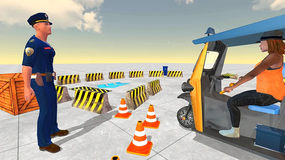 Tuk Tuk Rickshaw Driving Game | Indus Appstore | Screenshot