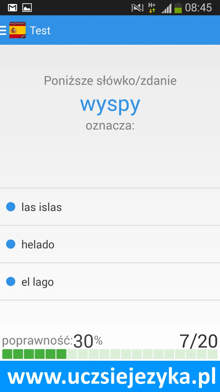 Hiszpański - Ucz się języka | Indus Appstore | Screenshot